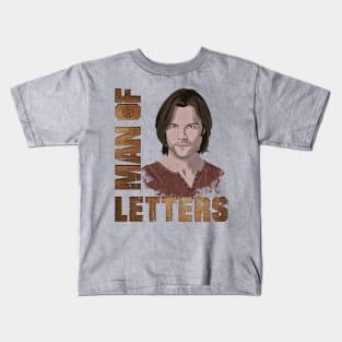 Man of Letters Sam Winchester Kids T-Shirt